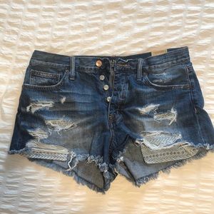 American Eagle Vintage High Rise Jean Shorts